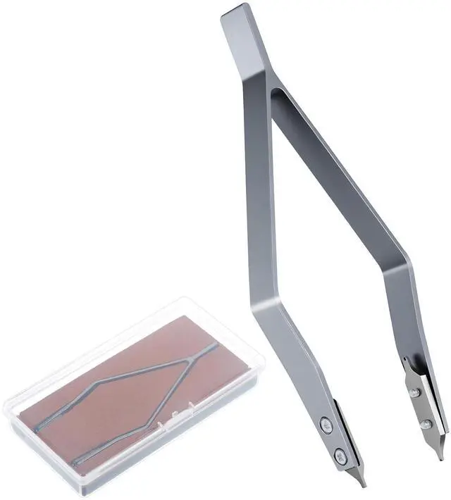 Main image of Spring Bar Tweezer, V Shaped Watch Spring Bar Tool Stainless Steel Watches Tweezers Watches Repair Tools Remover Repair for Watchmaker and Repairer Enthusiasts, Band Adjustment and Link Removal