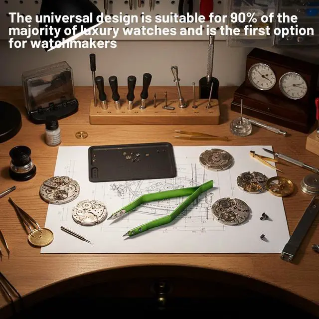 Alt view image 4 of 7 - Watch Spring Bar Tool, Watch Spring Bar Tweezers, Spring BarsTools for Watchs Band Suitable for Watchs Enthusiasts and Beginners