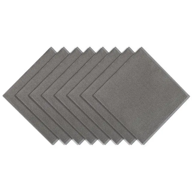 Main image of Microfiber Glass Cleaning ClothsWindow Cleaning Cloth Lint free Scratch Free Polishing Cloths for Dishes Eyeglasses Car Stainless Steel Appliances Mirrors Screens 16In x 16In Gray 8Pack