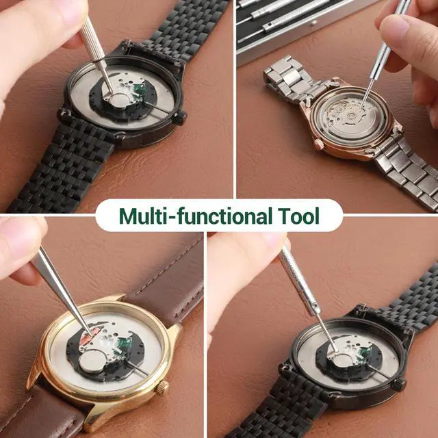 Alt view image 6 of 7 - Hpmjz 6 Pc Precision Jeweler Screwdriver Set Micro Watch Repair Screwdriver | Micro Precision Screwdriver, for Watch, Eyeglasses, Jewelry Work, Electronics Repair