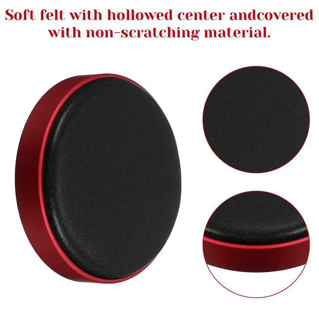Alt view image 4 of 7 - Watch Cushion, Round Leather Watch Pad, Non-Slip Watches Case Cushions, for Repair Watches Exquisite Metal Objects, for Movement Changing Battery Repair Kit Tool