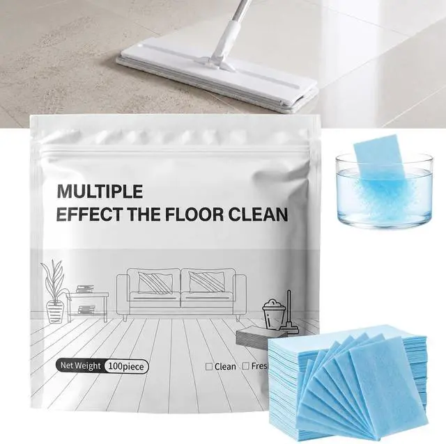 Main image of BSphinx Multi-Surface Floor Cleaner Tablet, Multi-Effect Floor Cleaning Sheets, Multi Effect Floor Cleaner Sheets, Luxury Vinyl Plank & Wood Floors(Camellia Scent, 100PCS)