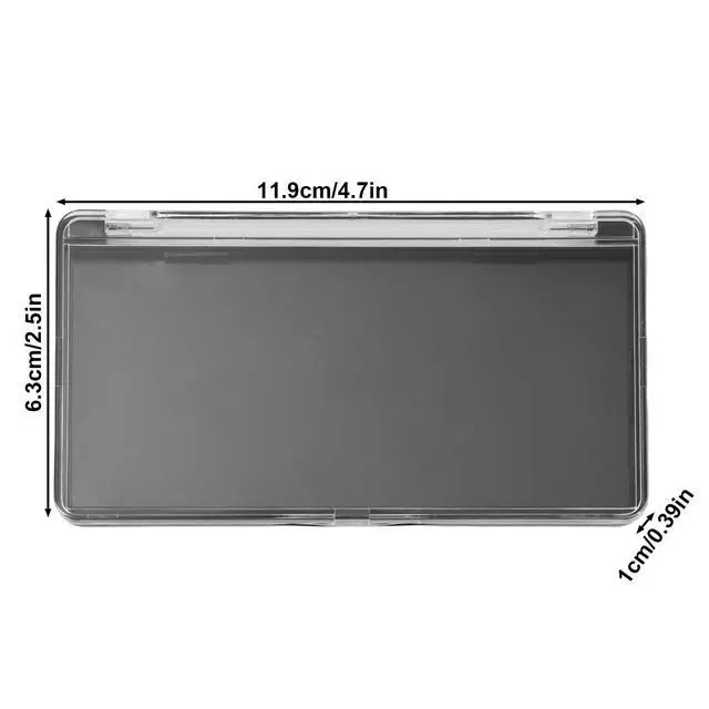 Alt view image 2 of 7 - Magnetic Needle Case with Clear Lid, Portable Magnetic Needle Organizer Practical Sewing Pin Storage Box Holder Craft Supplies for Knitting Enthusiasts Quilting Tailoring