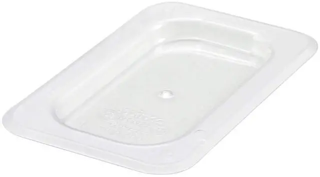 Main image of Clear Ninth Size Solid Food Pan Cover | Dishwasher safe, BPA-free, Secure seal, Foodservice, Great for Steam Tables, Buffets and Food Preparation