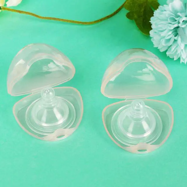 Alt view image 4 of 7 - Pacifier Case, Pacifier Holder Case, Pacifier Container for Travel, BPA Free,Transparent Pink, 4 Pack