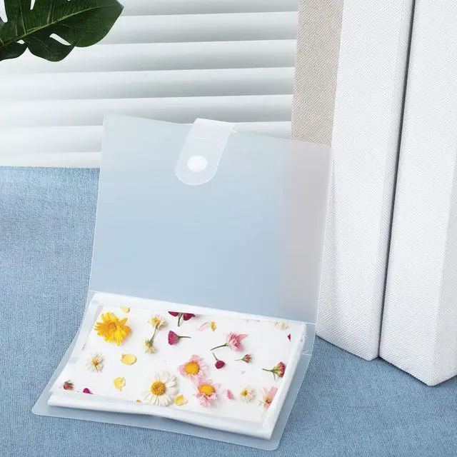 Alt view image 6 of 7 - 80 Slots Nail Art Sticker Storage Book Artistic Sticker Album Organizer Empty Nail Decals Collecting Album Binder Empty Display Book DIY Nails Arts Supplies Display Holder Organizer Tools Stickers Hol