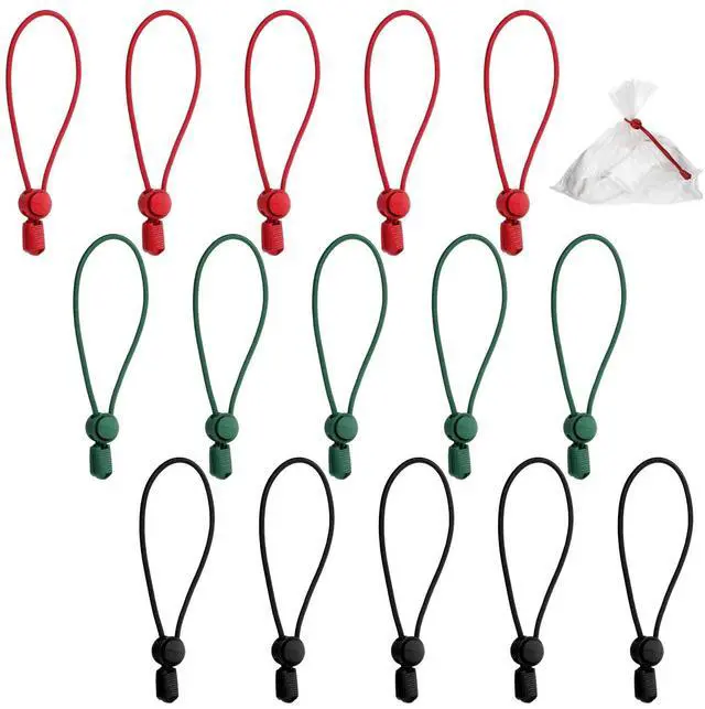 Main image of 15pcs Twist Ties For Plastic Bags, Clay Bag Straps Tie, Bread Ties, Adjustable Elastic Strap for Clay Bags, Colorful Pottery Bag Tie for Organization, Reusable Ceramic Tool Strap for Pottery Studio