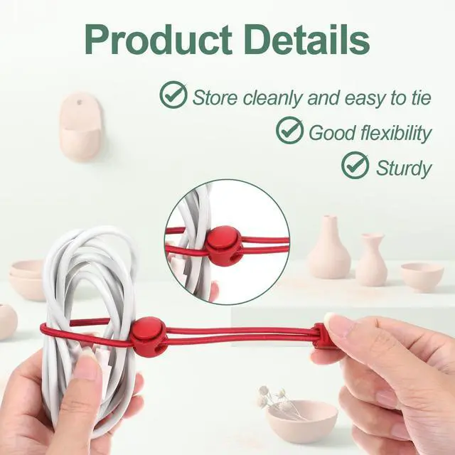 Alt view image 3 of 7 - 15pcs Twist Ties For Plastic Bags, Clay Bag Straps Tie, Bread Ties, Adjustable Elastic Strap for Clay Bags, Colorful Pottery Bag Tie for Organization, Reusable Ceramic Tool Strap for Pottery Studio
