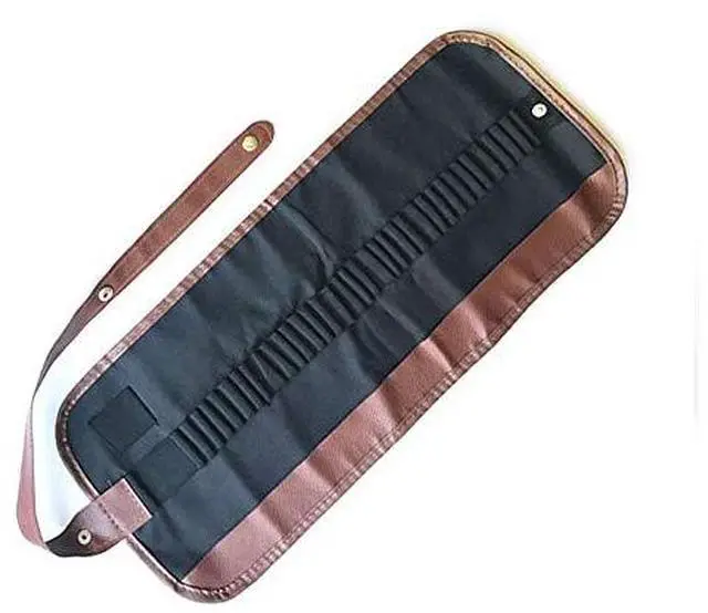 Alt view image 2 of 6 - DIY Clay Canvas Chisel Roll - 36 Slots Heavy Duty Pottery Tool Storage Bag For Pumpkin Carving & Sculpting