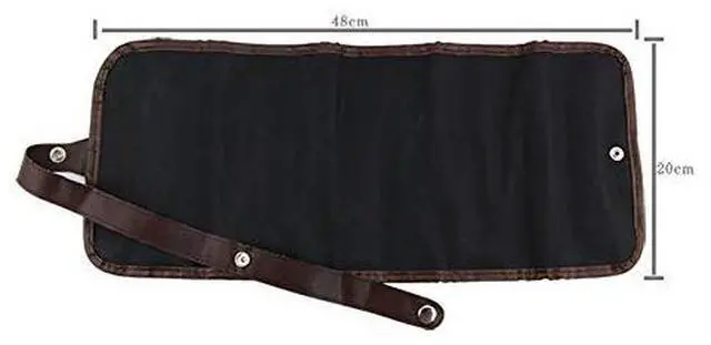 Alt view image 4 of 6 - DIY Clay Canvas Chisel Roll - 36 Slots Heavy Duty Pottery Tool Storage Bag For Pumpkin Carving & Sculpting