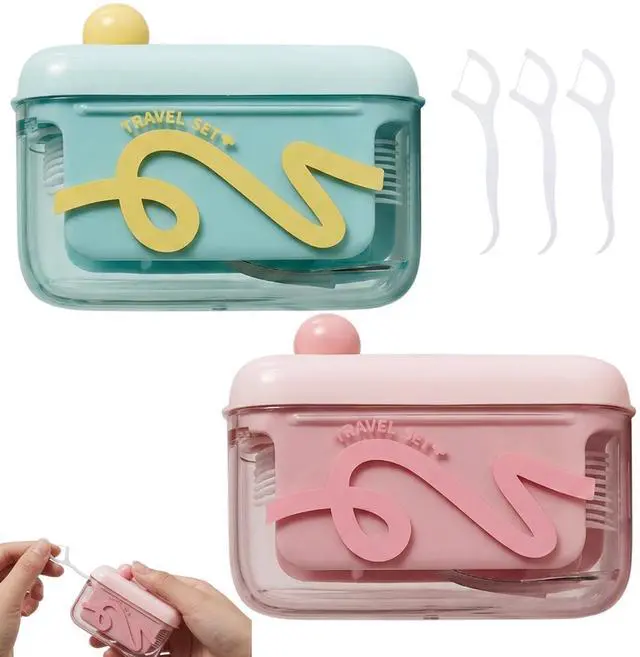 Main image of 2pcs mini sundry,Travel Tiny Daily Supplies Set, Portable Accessory Holder for On-The-Go Daily Small Goods Storage, Stainless Steel Accessory Dispenser with Refillable Design
