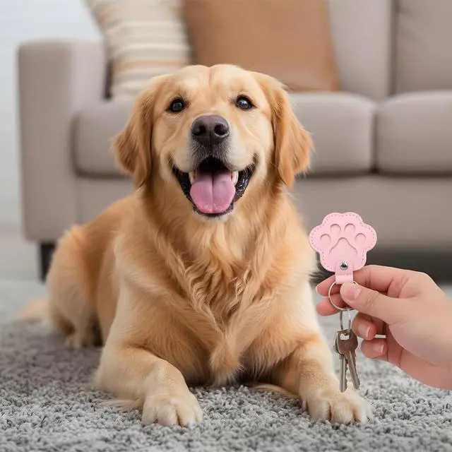 Alt view image 2 of 7 - 6 Pcs Pet Hair Storage Keychain, Pet Hair Keychain and Hair Keepsake | Portable Cute Paw Shaped Fur Keepsake Key Chain for Backpacks, Pet Lovers Commemorative Gifts