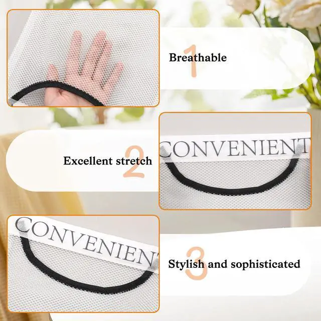 Alt view image 5 of 7 - 2 Pcs Grocery Bag Holder for Plastic Bags Wall Mount Mesh Convenient Storage Organizer Reusable Plastic Bag Dispenser Net Trash Bags Dispenser for Kitchen Bathroom Bedroom