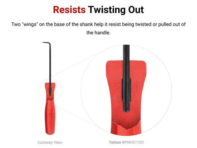 Alt view image 5 of 7 - 130-Degree Pointed Hook | PNH21105 | Hard Handle
