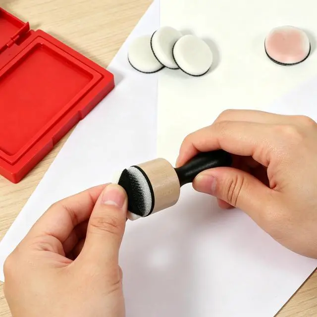 Alt view image 4 of 5 - 13 Pcs Black Ink Blending Tool Set