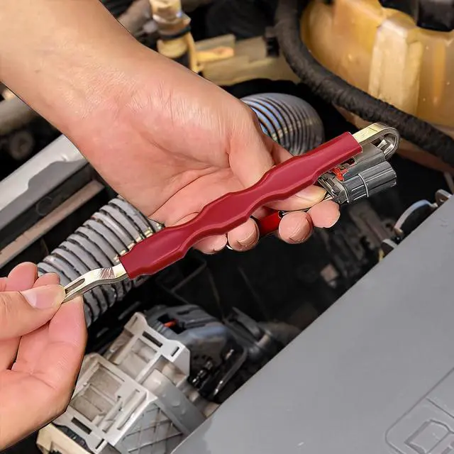 Alt view image 7 of 7 - Automotive Electrical Terminal Connector Separator Removal Tool Remover | 2-in-1 Electrical Disconnect Pliers, Plug Connector Disconnect Tool, car clip remover tool, automotive clip removal tool