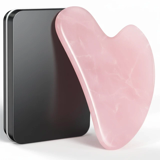Main image of Gua Sha Facial Tools Stone Guasha Tool for Face, Neck & Body | Gua Sha Tool for Lymphatic Drainage, Puffiness Reduction & Targeted Tension Relief Beauty Skin Care Gift