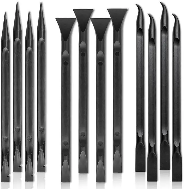 Main image of Bmizdir Car Detailing Pick Set, 12Pcs Double-Ended Crevice Cleaning Tools | Non-Scratch Plastic Scraper Removes Sticker Residue, Dirt & Buildup; Ideal for Car Interiors, Kitchens, Homes & Tight Spaces