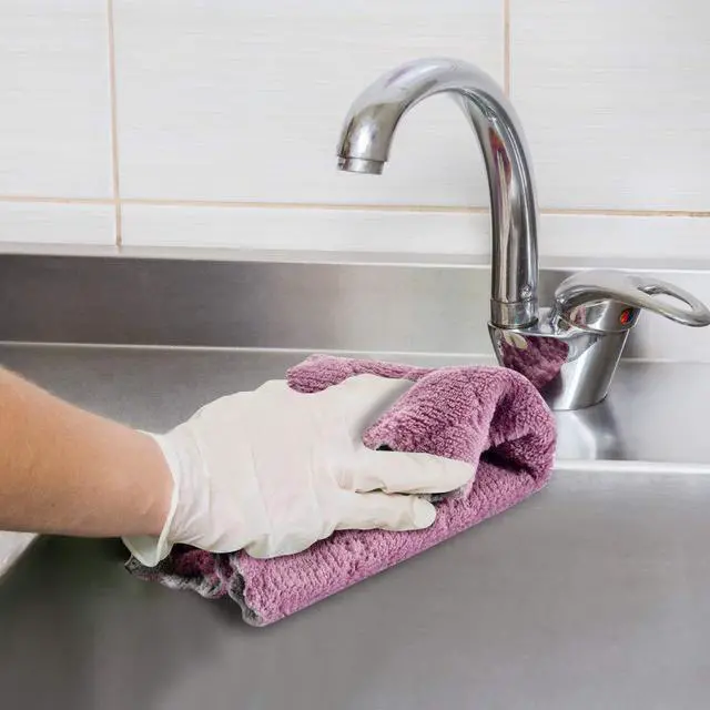 Alt view image 4 of 7 - PCS Small Kitchen Towels Dish Towels, 10 x 6 inch, for Furniture Rags, Tea Towels