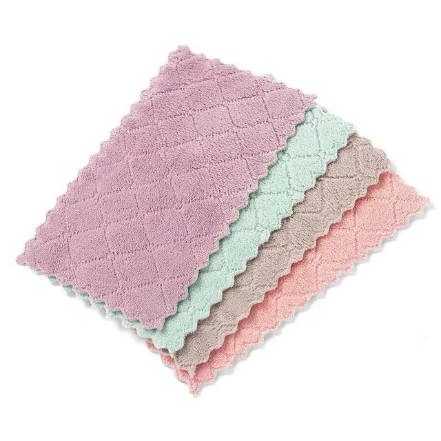 Alt view image 6 of 7 - PCS Small Kitchen Towels Dish Towels, 10 x 6 inch, for Furniture Rags, Tea Towels