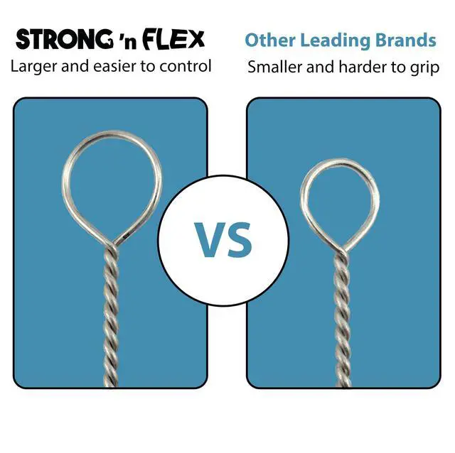 Alt view image 3 of 7 - Strong 'n Flex Nylon Straw Cleaner Brushes Fan-Shaped End for Tight Spaces, Ideal for Reusable Straws, Water Bottles, Sippy Cups & Pipes Includes Zippered Pouch 8", 10, 12 Long Set of 9