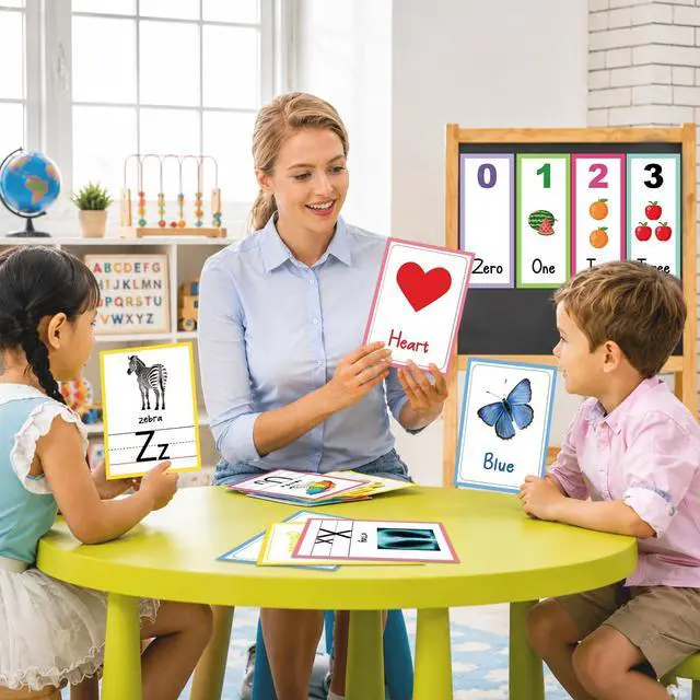 Alt view image 7 of 7 - 57Pcs Alphabet Bulletin Board Set Alphabet Letters for Wall ABC Number 0-20 Classroom Wall Decorations for Back to School Kindergarten Elementary Classroom Nursery Homeschool Teacher Supplies