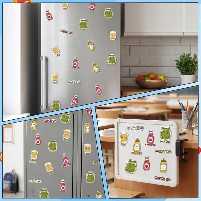 Alt view image 6 of 6 - MALLMALL6 24Pcs Fast Finisher Whiteboard Magnets for Classroom Management, Back to School Gifts for Students Kids, Daily Task Teacher Manage Magnets Must Haves Elementary Teaching Tool Class Decor