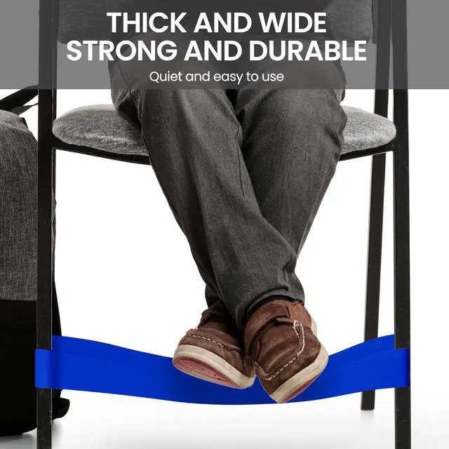 Alt view image 6 of 7 - 1 Blue, 1 Red, 1 Yellow, Chair Bands for Kids with Fidgety Feet | Anti Slip Feature, Improve Focus & Reduce Restlessness, For Sensory ADHD ADD Autism, Sensory Needs
