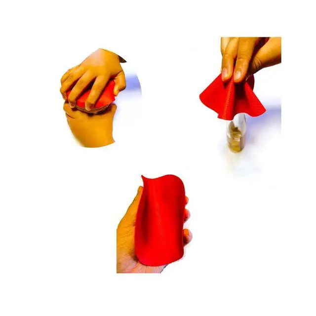 Alt view image 3 of 6 - 4pcs Rubber Jar Opener Bottle Gripper for Weak Hands, Seniors | Non Slip Pad Multi-function Silicone Can Opener for Kitchen, Can Lids, Jars, Coasters, Heat-Resistant, Easy Clean, Durable