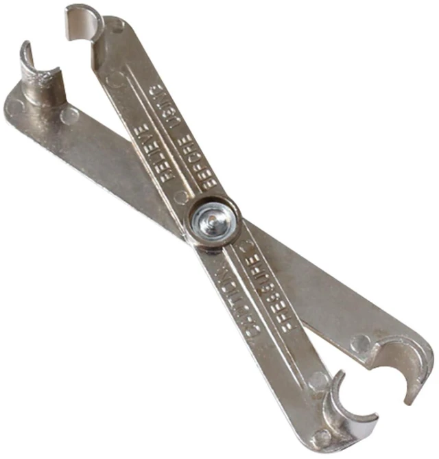 Main image of Scissor Fuel Line Disconnect Tool, 5/16" and 3/8" Car Fuel Filter Quick Removal Tool, Heater A/C Line Securely Disconnect Wrench for Most Vehicle Models (2in1)