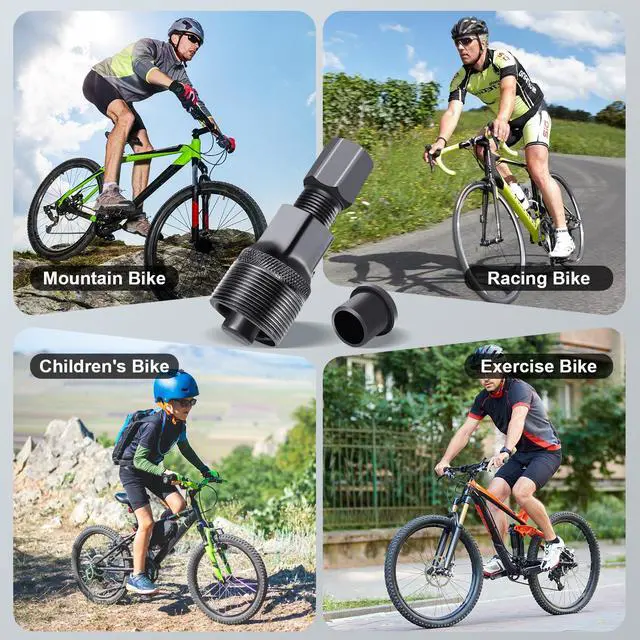 Alt view image 7 of 7 - Crank Puller, Premium Bike Crank Removal Tool | Crank Puller Bike Tool for Square Taper & Splined Cranks, Removes Crankset Arms for Cycling Repair & Bottom Bracket Service