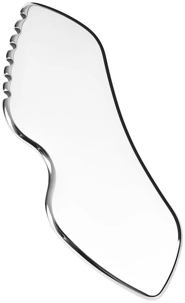 Main image of CAEYPOAR Gua Sha Facial Tools, Upgrade Stainless Steel Gua-sha, Guasha Tool for Face and Body Treatment, Muscle Tension and Puffiness Relief for Guasha Tool, Skin Care Gifts for Women