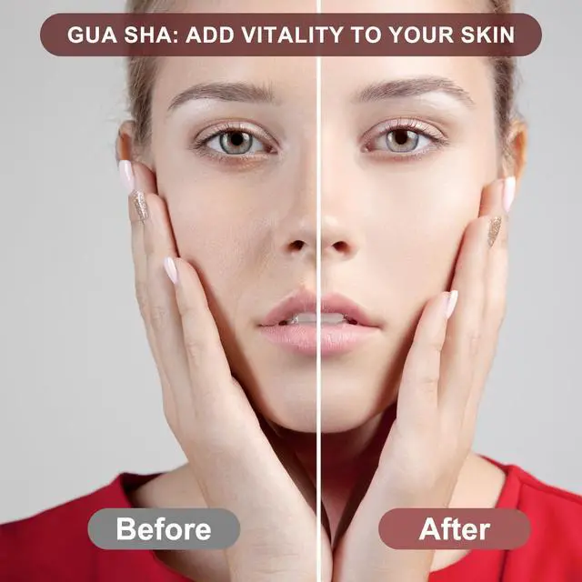 Alt view image 6 of 7 - CAEYPOAR Gua Sha Facial Tools, Upgrade Stainless Steel Gua-sha, Guasha Tool for Face and Body Treatment, Muscle Tension and Puffiness Relief for Guasha Tool, Skin Care Gifts for Women