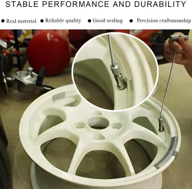 Alt view image 6 of 6 - Valve Stem Installation Fishing Tool, Valve Stem Puller Tire Repair Fishing Tool, Universal Auto Plug Core Remover for Valve Stem Installation and Removal, Car Accessories