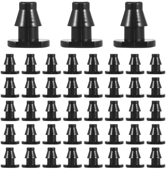Main image of 50 Pieces Drip Irrigation Goof Plug 1/4 Inch Drip Irrigation Connectors Barbed Drips Line Plugs End Plugs for Home Garden Tube Supplies Tubing Water Tubing Gardening Supplies Black