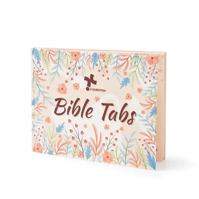 Alt view image 2 of 7 - Floral Bible Tabs for Women, Bible Index Tabs Booklet, 66 Tabs with Chapter Titles and Summaries, Alignment Guide, Petal Beauty Tabs, Waterproof Laminated Bible Study Gifts Supplies