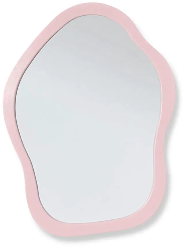 Main image of Magnetic Locker Mirror, 8.66 x 6.3 Cute MirrorSuitable for School lockers, bathrooms, Home refrigerators, Locker Accessories, Shop toolboxes or Office cabinetsPink