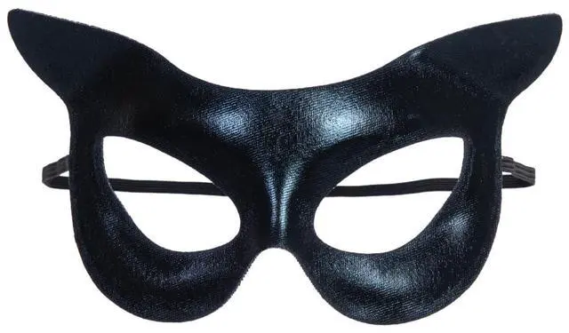 Main image of Women Cat Mask Black Cat Mask Half Face Cat Masks for Halloween Party Cosplay Costume Props Party Accessory