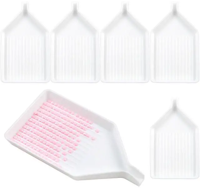 Main image of 6 PCS Plastic Diamond Painting Bead Sorting Trays Durable Craft Accessories for DIY Diamond Art, Nail Art & Phone Decoration