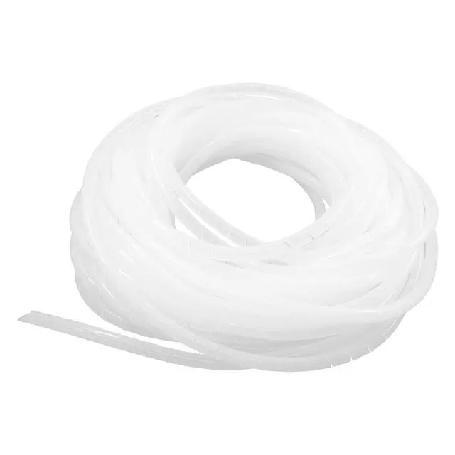 Alt view image 2 of 5 - 1/4" Spiral Cable Wrap, White, 43 Ft