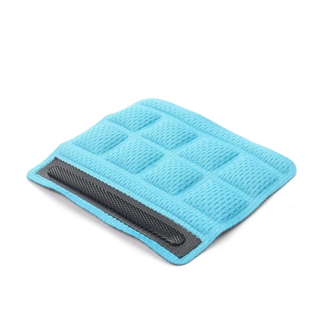 Alt view image 4 of 7 - Helmet Padding Foam Pads Kit Sealed Sponge Protective Lining Liner Cushion Mat Sets for Outdoor Sports Cycling Bike Motor Bicycle Riding Accessories (Blue)