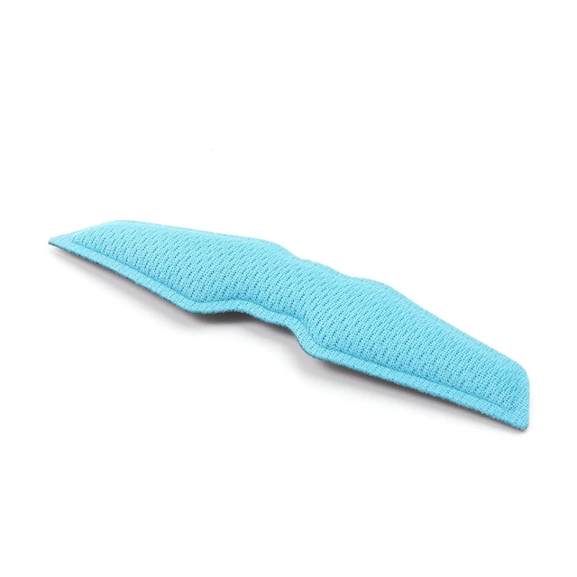 Alt view image 6 of 7 - Helmet Padding Foam Pads Kit Sealed Sponge Protective Lining Liner Cushion Mat Sets for Outdoor Sports Cycling Bike Motor Bicycle Riding Accessories (Blue)