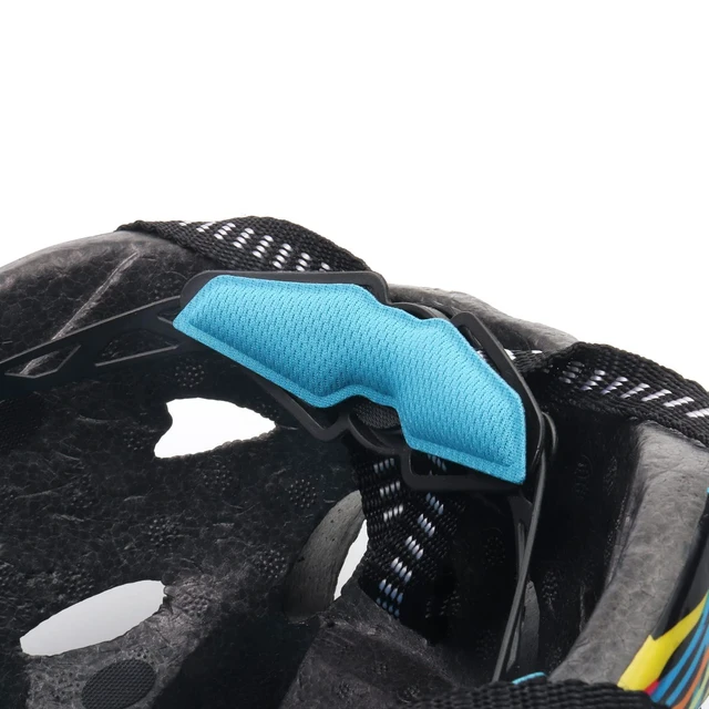 Alt view image 7 of 7 - Helmet Padding Foam Pads Kit Sealed Sponge Protective Lining Liner Cushion Mat Sets for Outdoor Sports Cycling Bike Motor Bicycle Riding Accessories (Blue)