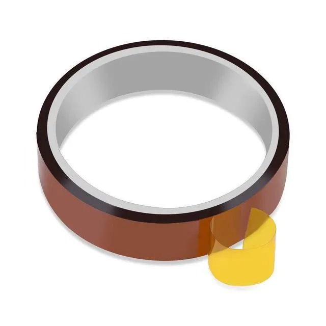 Alt view image 4 of 5 - 12mm X 33m 108ft Heat Tape Heat Resistant Tape Heat Transfer Tape Thermal Tape High Temp Tape High Temperature Tape Heat Tape for Sublimation for Heat Press No Residue 1Roll