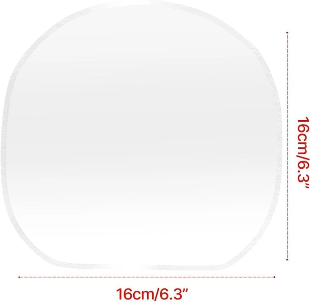 Alt view image 2 of 7 - 4 Pcs Transparent Table Tennis Rackets Adhesive Protective Film Adhesive Protective Film for Table Tennis Rubber Protector Table Tennis Rackets Maintenance Cover Table Tennis Accessories