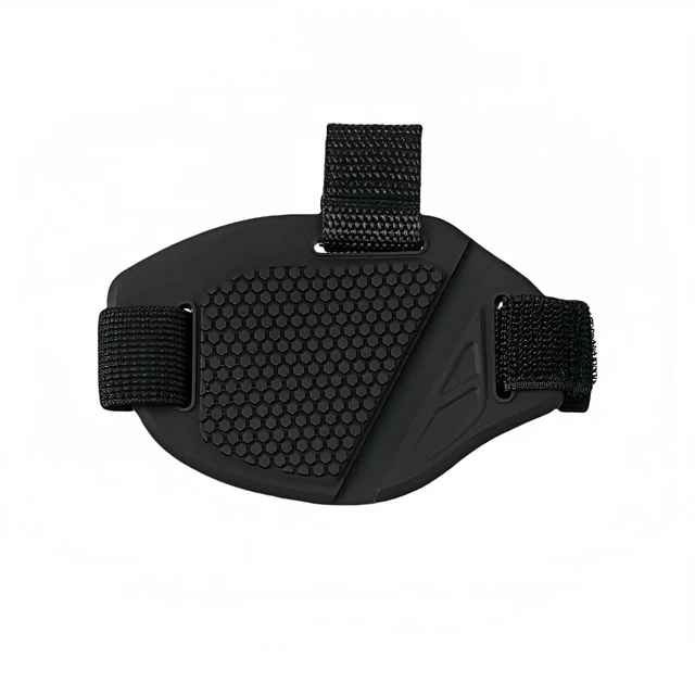 Main image of Non-Slip Motorcycle Gear Shifter Pad Shoe Cover - Anti-Slip Rubber Boot Protector for Men/Women, Scratch Proof Rubber Guard for Boots/Sneakers Universal Fit (Medium, Black) Adjustable Strap