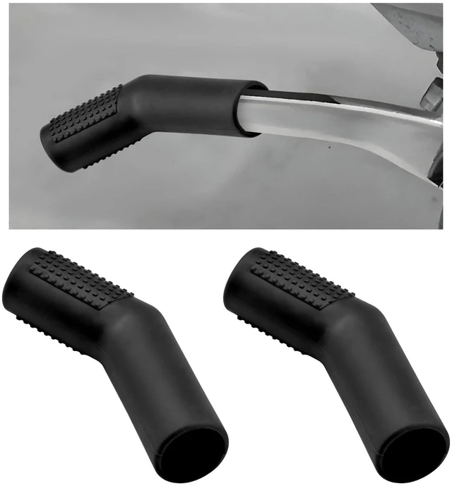 Main image of 2PCS Motorcycle Rubber Gear Shift Lever Shoe Protector, Universal Anti Slip Motorcycle Gear Shift Lever Cover, Heat-Resistant Bicycle shifters Cover Protector Pedal for Street Dirt ATVs (Black)
