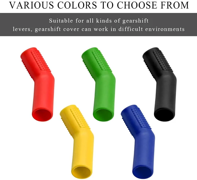 Alt view image 6 of 6 - 2PCS Motorcycle Rubber Gear Shift Lever Shoe Protector, Universal Anti Slip Motorcycle Gear Shift Lever Cover, Heat-Resistant Bicycle shifters Cover Protector Pedal for Street Dirt ATVs (Black)
