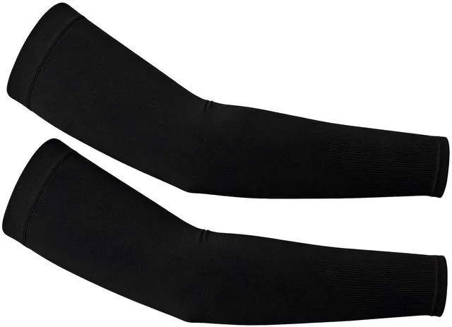 Main image of JUSDIQIR UV Sun Protection Cooling Compression Arm Sleeves for men women (1, Black)
