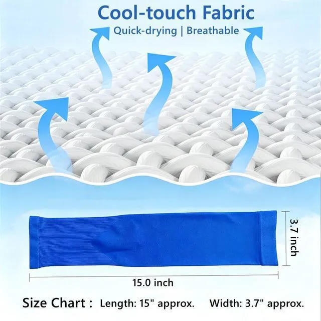 Alt view image 5 of 7 - JUSDIQIR UV Sun Protection Cooling Compression Arm Sleeves for men women (1, Black)